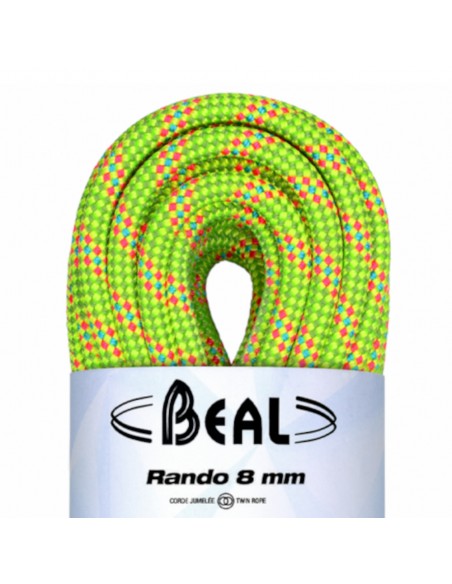 Corde Beal Rando Golden Dry 8mm 30m