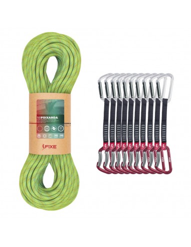 Pack à cordes Foixarda (60m) + 10 rubans Mongrony 18 cm - Frais