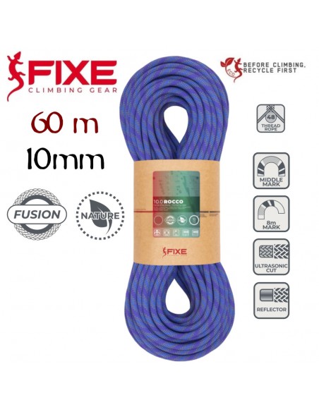 Corde Rocco 10 mm Fusion 60 m