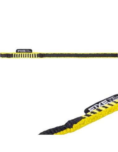 Fosca 10mm x 80cm - (Black/Yellow) - Anillo cinta dyneema - Fixe