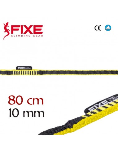 Fosca 10mm x 80cm - (Noir/jaune) -...