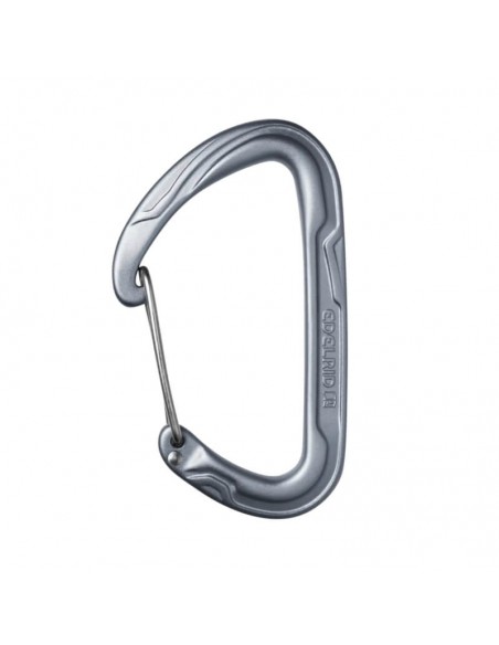 Pure Wire Slate - Mousqueton à doigt fil - Edelrid