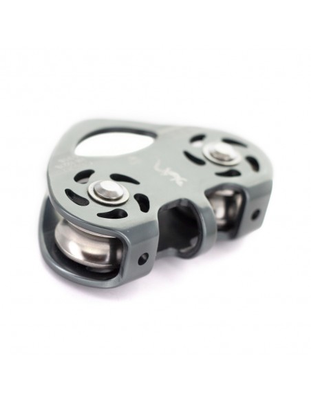 Polea doble eje para tirolinas de cable - Fixe