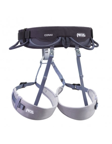 Harnais d’escalade Corax Gris de Petzl