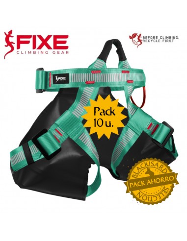 Pack économique 10 baudriers Canyon de Fixe