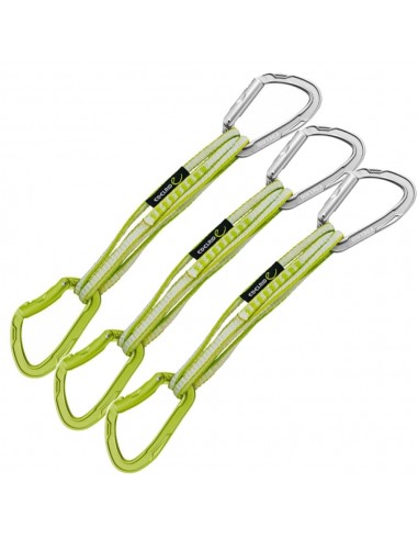 Pack 3 longes express alpines Mission Set 60 cm - Edelrid