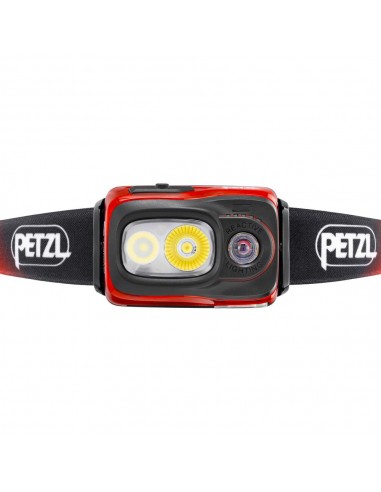 Swift RL Orange - Linterna frontal compacta, ultrapotente y recargable - Petzl