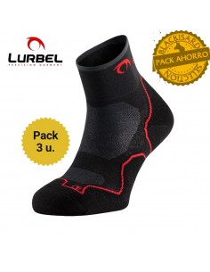 Pack de 3 paires de chaussettes trail Lurbel Desafio 2