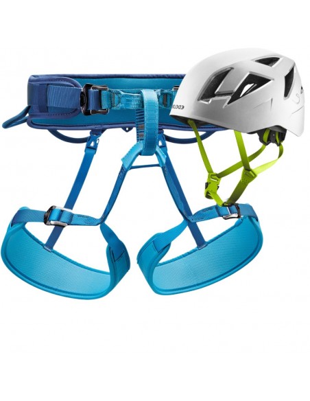 Pack harnais Corax + casque Zodiac - Petzl/Edelrid