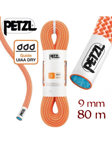 Corde Petzl Volta Guide 9 mm 80 m