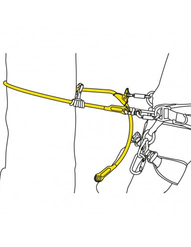 Microflip 4 m de Petzl