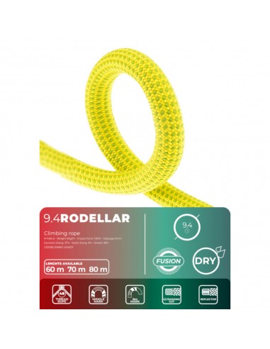 Fixe Rodellar Fusion Dry 9,4 mm Endurance 60 m
