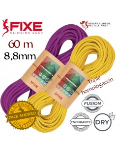 Pack de 2 chaînes triple homologation Refroidir Pedraforca 8,8mm 60m. 2
