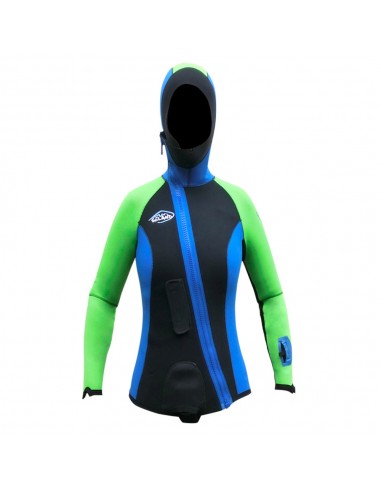 Mulhacen ( Verde/Azul/Negro ) - Traje neopreno mujer - Seland