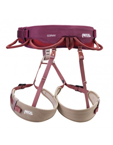 Corax (Dark Red) - Arnés para escalada polivalente -  Petzl