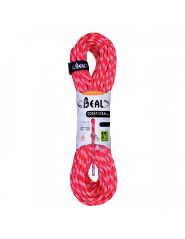 Pack 2 Cuerdas Cobra II Dry Cover 8.6mm (60m) - Beal