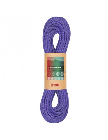 Vignemale 8mm Full Dry 50m endurance (Violet) - cuerda para escalada en hielo y alpinismo - Fixe