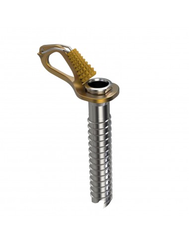 Pack 3 Aero Ice Screw 13,16 i 19cm - Tornillos de hielo con manivela - Blue Ice