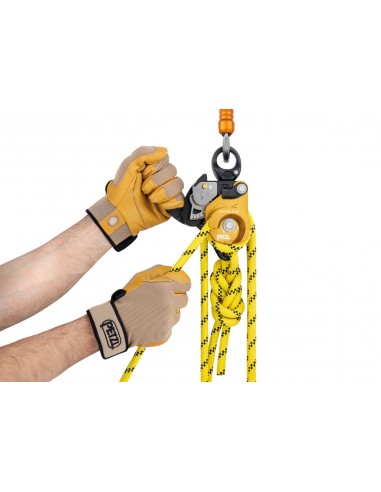 Twin Release - Polea bloqueadora doble desembragable para sistemas de izado - Petzl