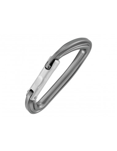 Djinn gris - Mosquetón robusto gatillo recto - Petzl