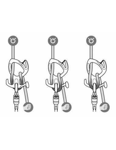 Pack Pirana con mosqueton Lotus Automático - Petzl / Fixe