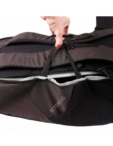 Pack Mochila Octopus 45L + 10 cintas Djinn Axess (Blue) (6 x 12cm + 4 x 17cm) - Blue Ice / Petzl