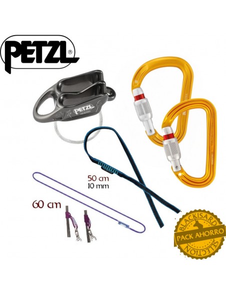 Kit de rappel complet avec Reverso de Petzl