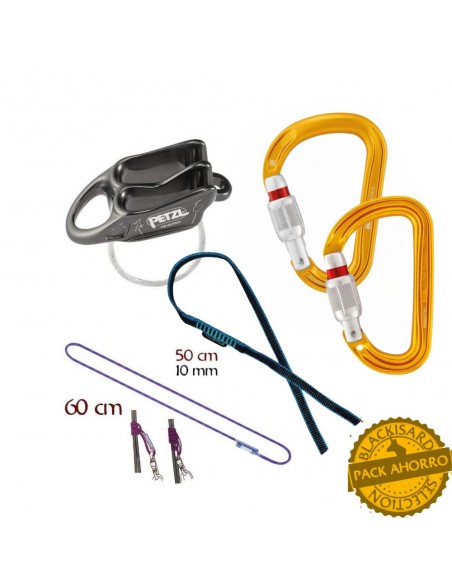 Kit de rappel complet avec Reverso de Petzl