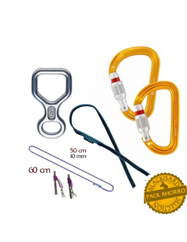 Kit de rappel avec huit de Petzl
