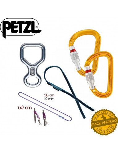 Kit de rappel avec huit de Petzl
