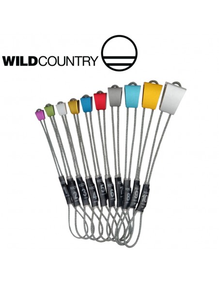 Rock Set 1-10 anodisés - pack de 10 coinceurs - Wild Country