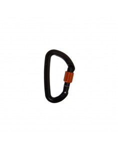 Seesion screw gate (Black / Tangerine) - Mousqueton à vis - Wild Country 2