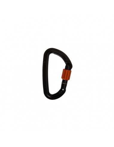 Seesion screw gate (Black / Tangerine) - Mousqueton à vis - Wild Country