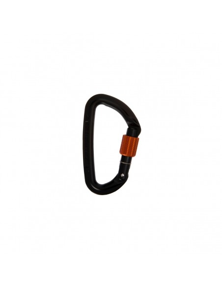 Seesion screw gate (Black / Tangerine) - Mousqueton à vis - Wild Country