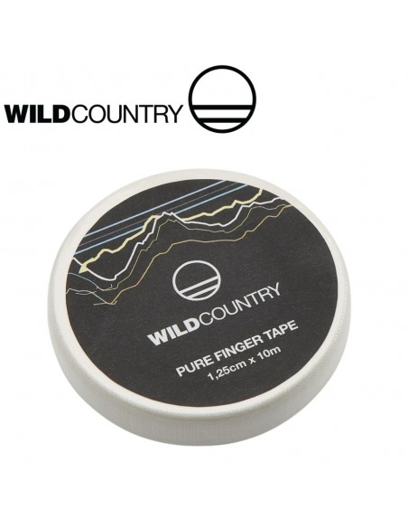 Pure finger tape 1,25 cm (Black) - Sparadrap pour escalade - Wild Country