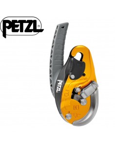 I\'D EVAC de Petzl (Jaune) - Descendeur autofreinant avec fonction antipanique pour évacuations