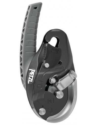 I\'D EVAC de Petzl (Jaune) - Descendeur autofreinant avec fonction antipanique pour évacuations