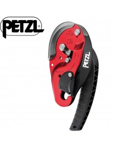 I\'D L de Petzl (Rouge) - Descendeur autofreinant avec fonction antipanique adapté au secours