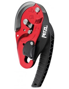 I\'D L de Petzl (Rouge) - Descendeur autofreinant avec fonction antipanique adapté au secours 2