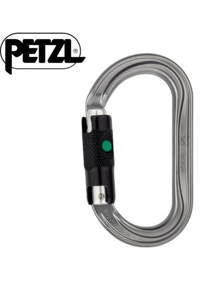 OK Ball-Lock - Mousqueton symétrique ovale automatique - Petzl