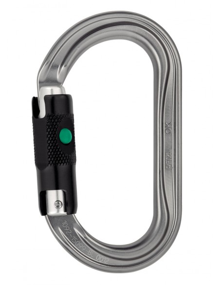 OK Ball-Lock - Mousqueton symétrique ovale automatique - Petzl