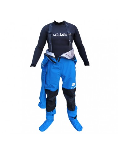 Combinaison sèche Bleue - Combinaison sèche pour canyoning - Seland