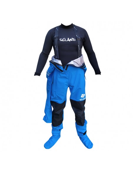 Combinaison sèche Bleue - Combinaison sèche pour canyoning - Seland