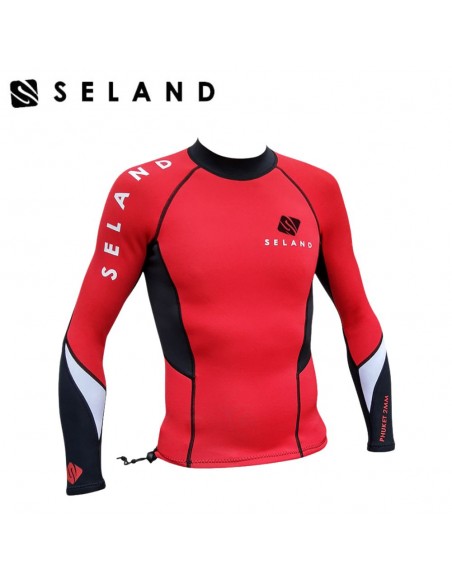 Phuket Roja - Chaquetilla neopreno 2mm para barranquismo - Seland