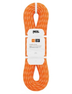 Club 10mm (200m) Orange - corde semi-statique spéléo canyoning - Petzl 2
