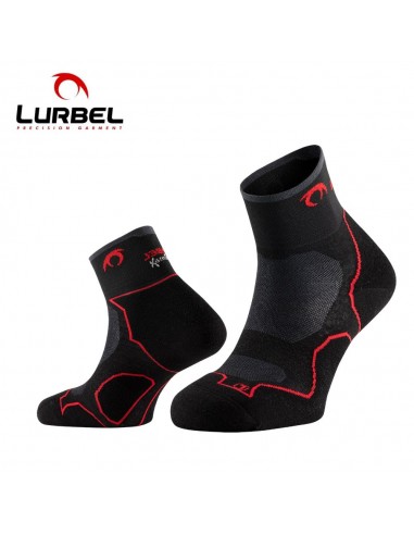 Desafio Three (Negro / Rojo) - Chaussettes trail-running - Lurbel