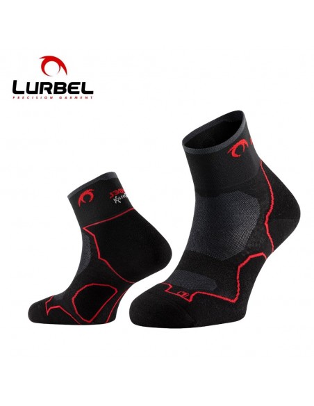 Desafio Three (Negro / Rojo) - Chaussettes trail-running - Lurbel