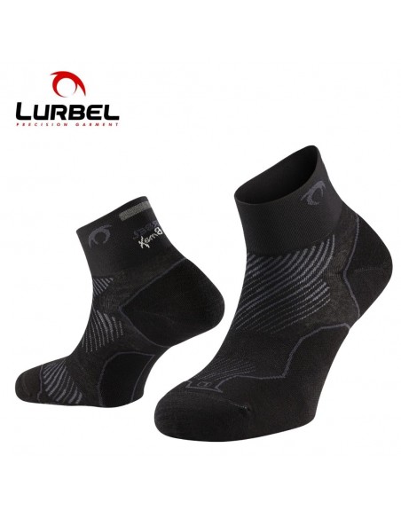 Distance Three (Black) - Chaussettes running avec BMax Cool - Lurbel