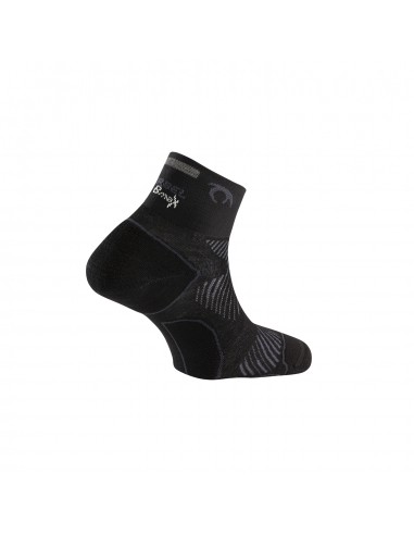 Distance Three (Black) - Chaussettes running avec BMax Cool - Lurbel