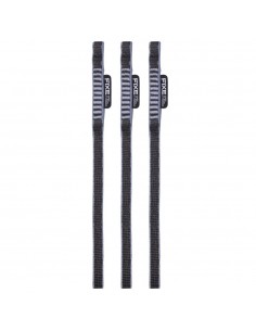 Pack 3 anneaux Fosca 10mm x 125cm (Black/Grey) - Anneau sangle dyneema - Fixe